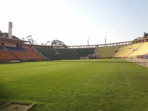 alt= "cosa visitare a San Paolo, Brasile: Stadio Pacaembu, Mueo del Calcio"